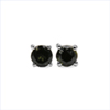 Captivating 0.31CTW Genuine Green Tourmaline .925 Sterling Silver Stud Earrings