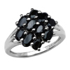 1.50 Carat Genuine Sapphire .925 Sterling Silver Ring
