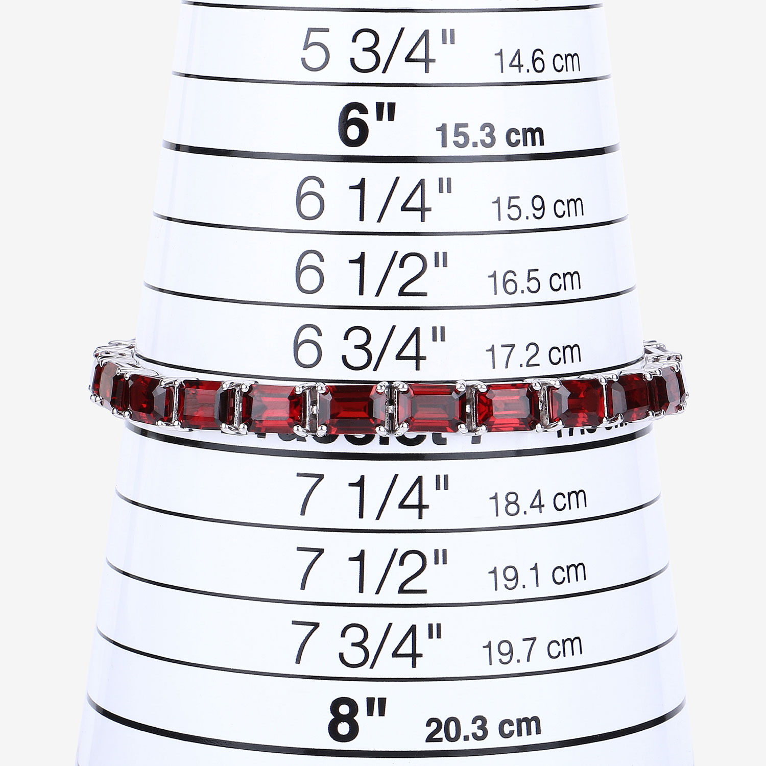 27.60 Carat Genuine Garnet .925 Sterling Silver Bracelet