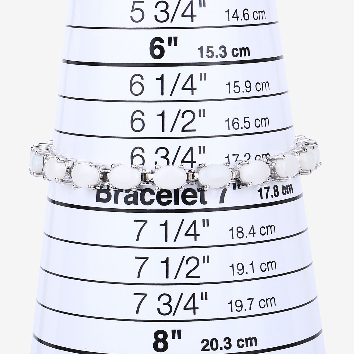 10.26 Carat Genuine Opal .925 Sterling Silver Bracelet