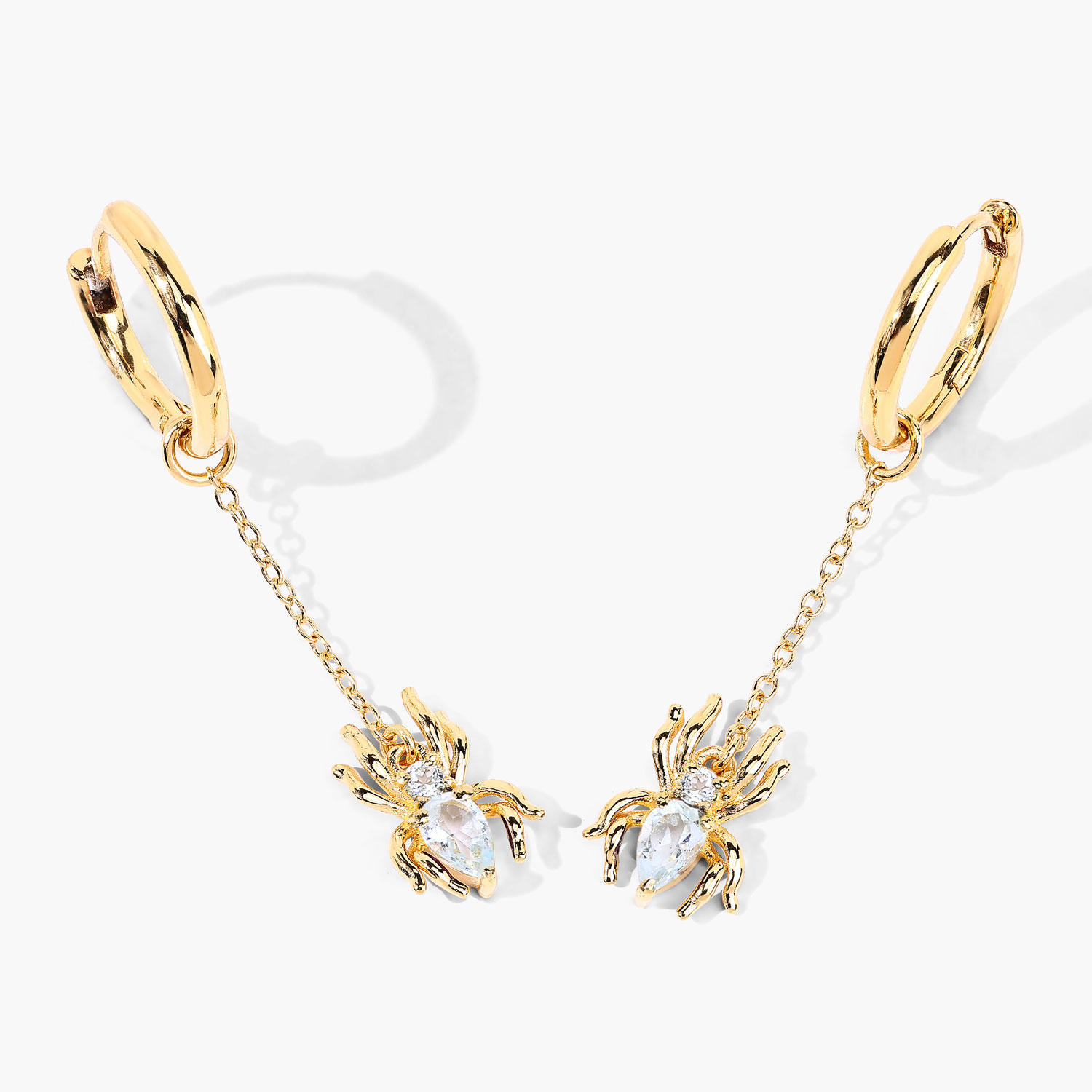 0.57 Carat Genuine Blue Topaz .925 Sterling Silver Earrings