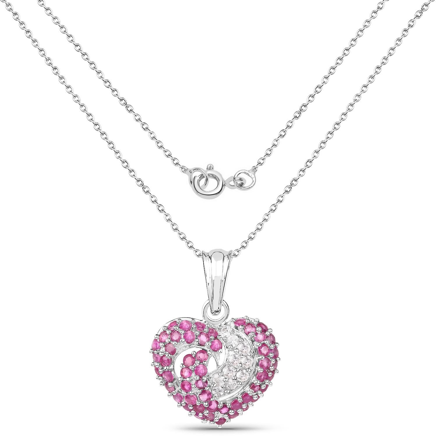 Pink Sapphire Riviére Necklace