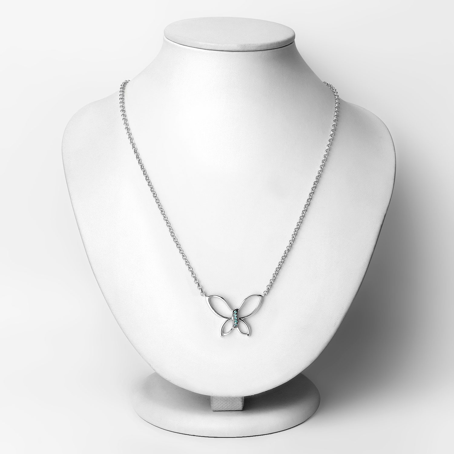 0.08 Carat Genuine Zambian Emerald .925 Sterling Silver Pendant