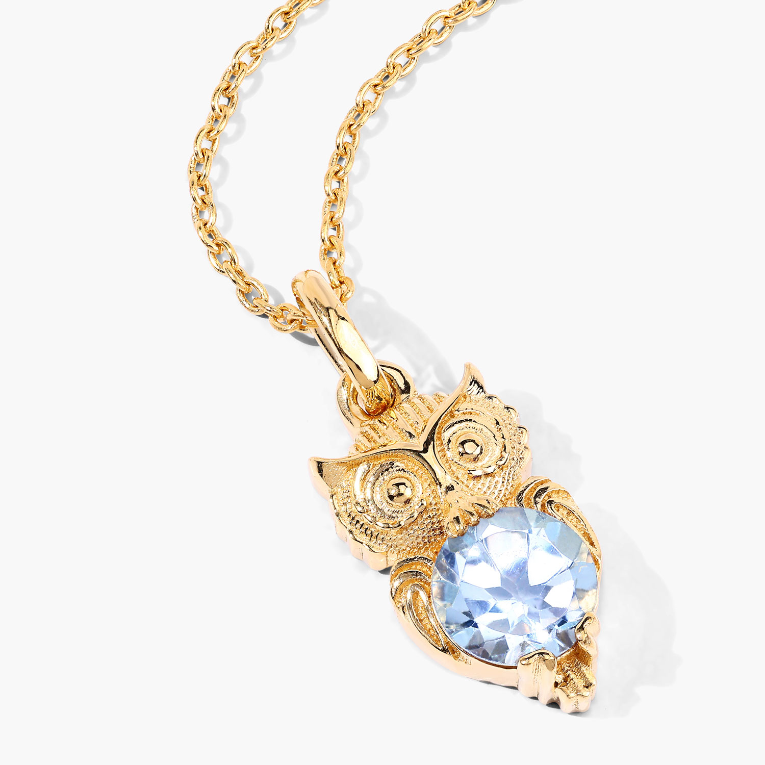 1.05 Carat Genuine Blue Topaz .925 Sterling Silver Pendant