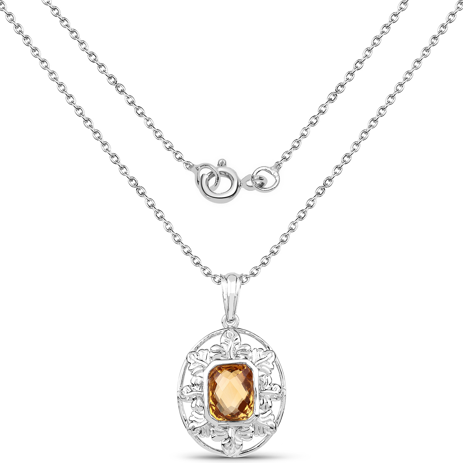 Details about  / Tourmaline Citrine 925 Sterling Silver Jewelry Necklace 18/"  GP-3211-3220