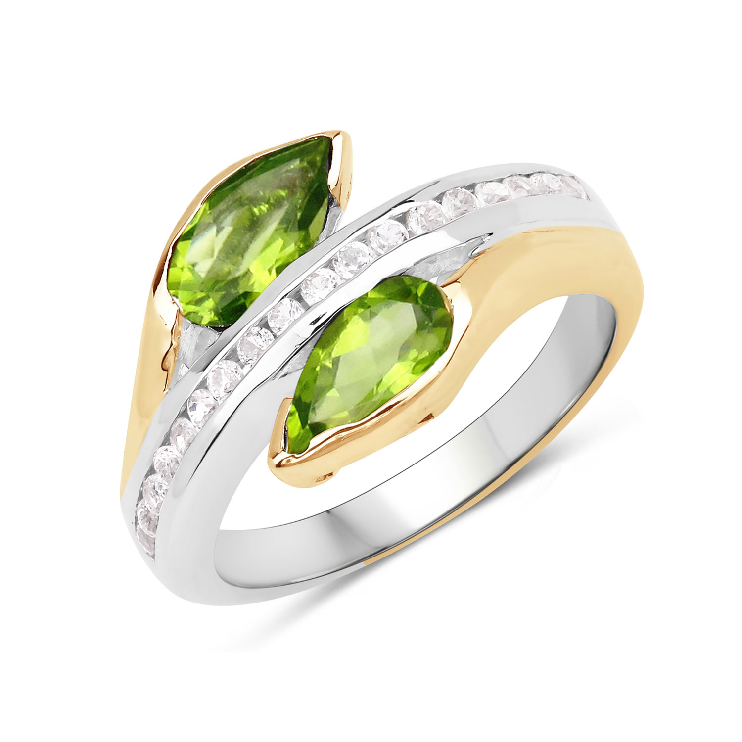 2.74 Carat Genuine Amethyst Pink and White Sapphire .925 Sterling Silver Ring