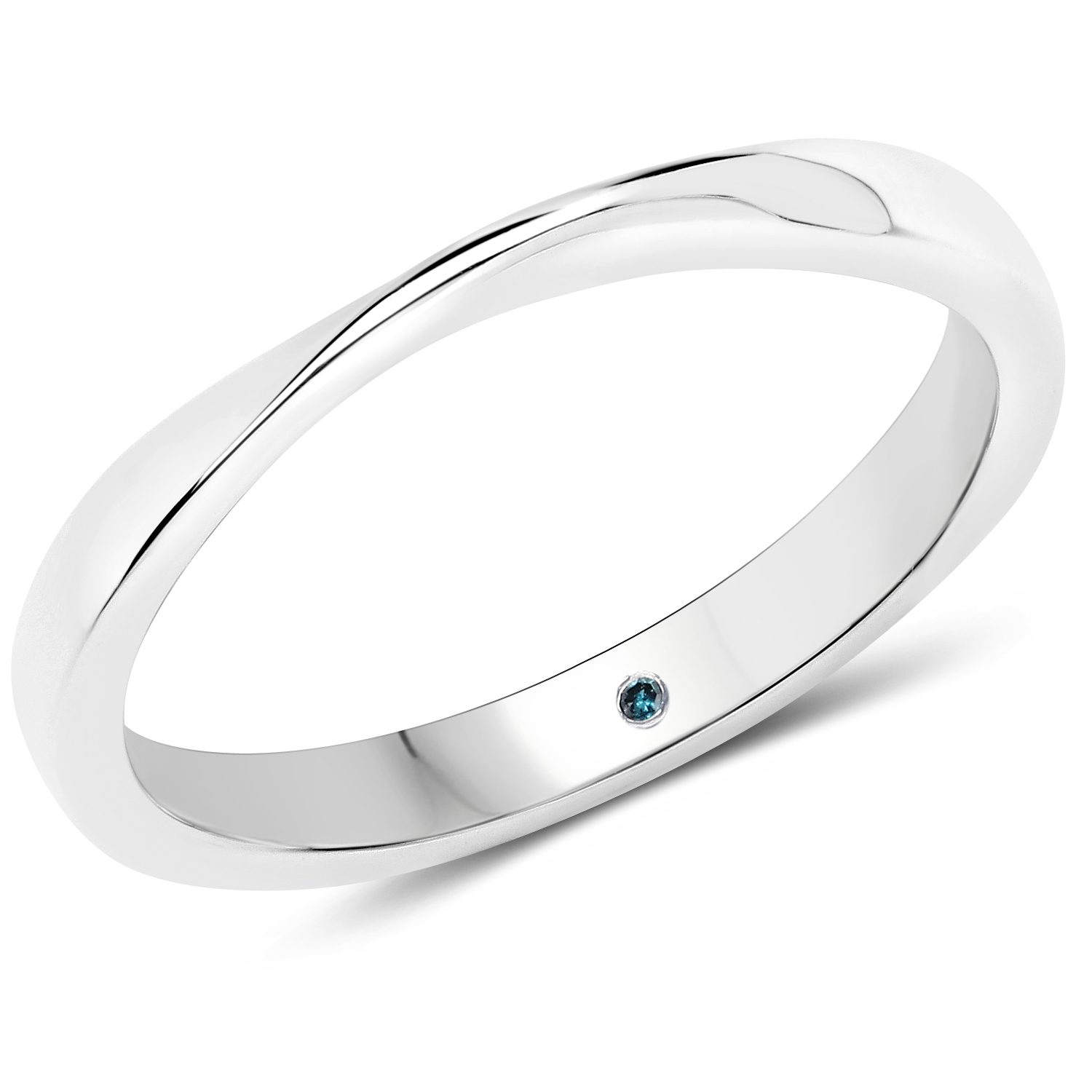 【REAL SILVER 925】AQUA SILVER 1.90 Gm 925 Solid Sterling Silver Natural Aqua Calci Cab
