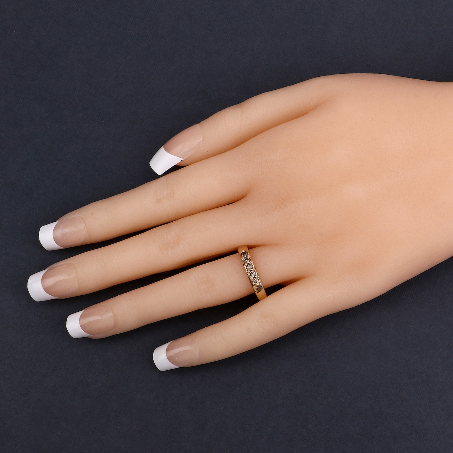 0.25 Carat Genuine Champagne Diamond 14K Yellow Gold Ring (I1-I2)