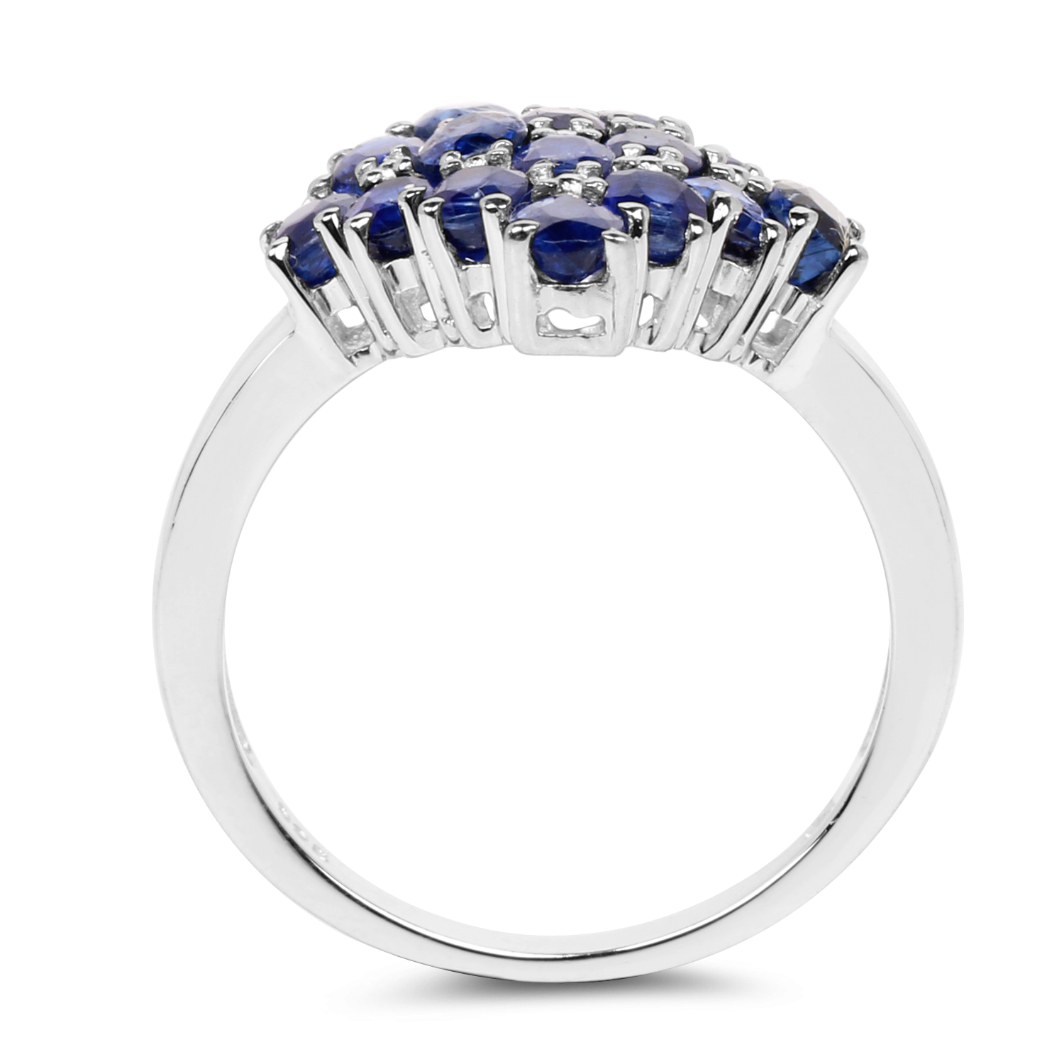 4.32 Carat Genuine Kyanite .925 Sterling Silver Ring