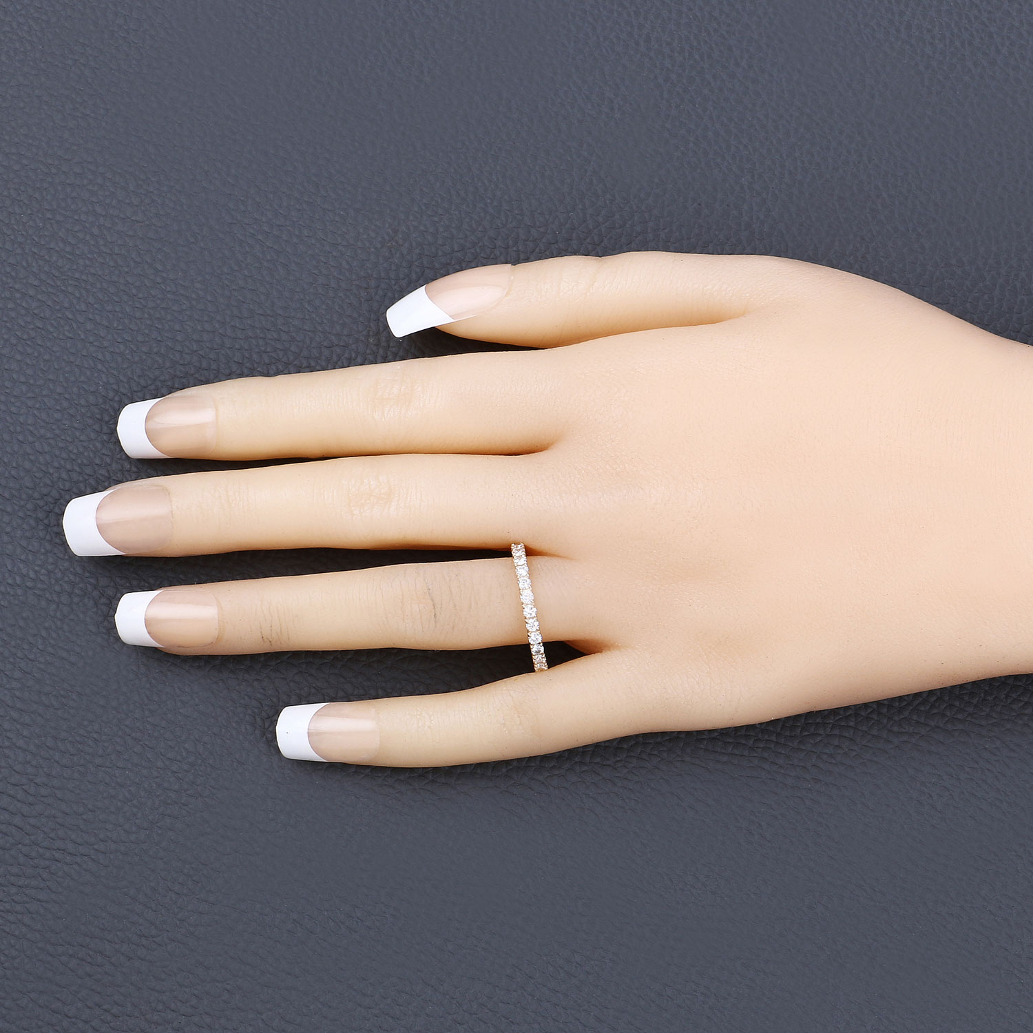 1.00 Carat Lab Grown Diamond 14K Yellow Gold Ring