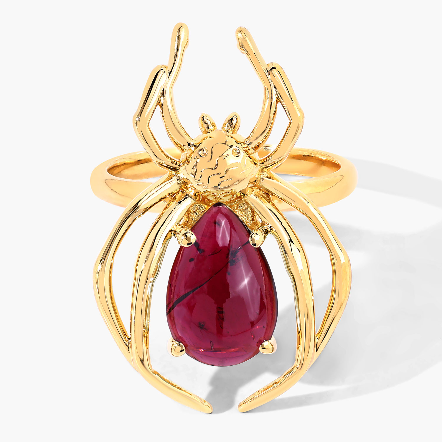 3.00 Carat Genuine Garnet .925 Sterling Silver Ring