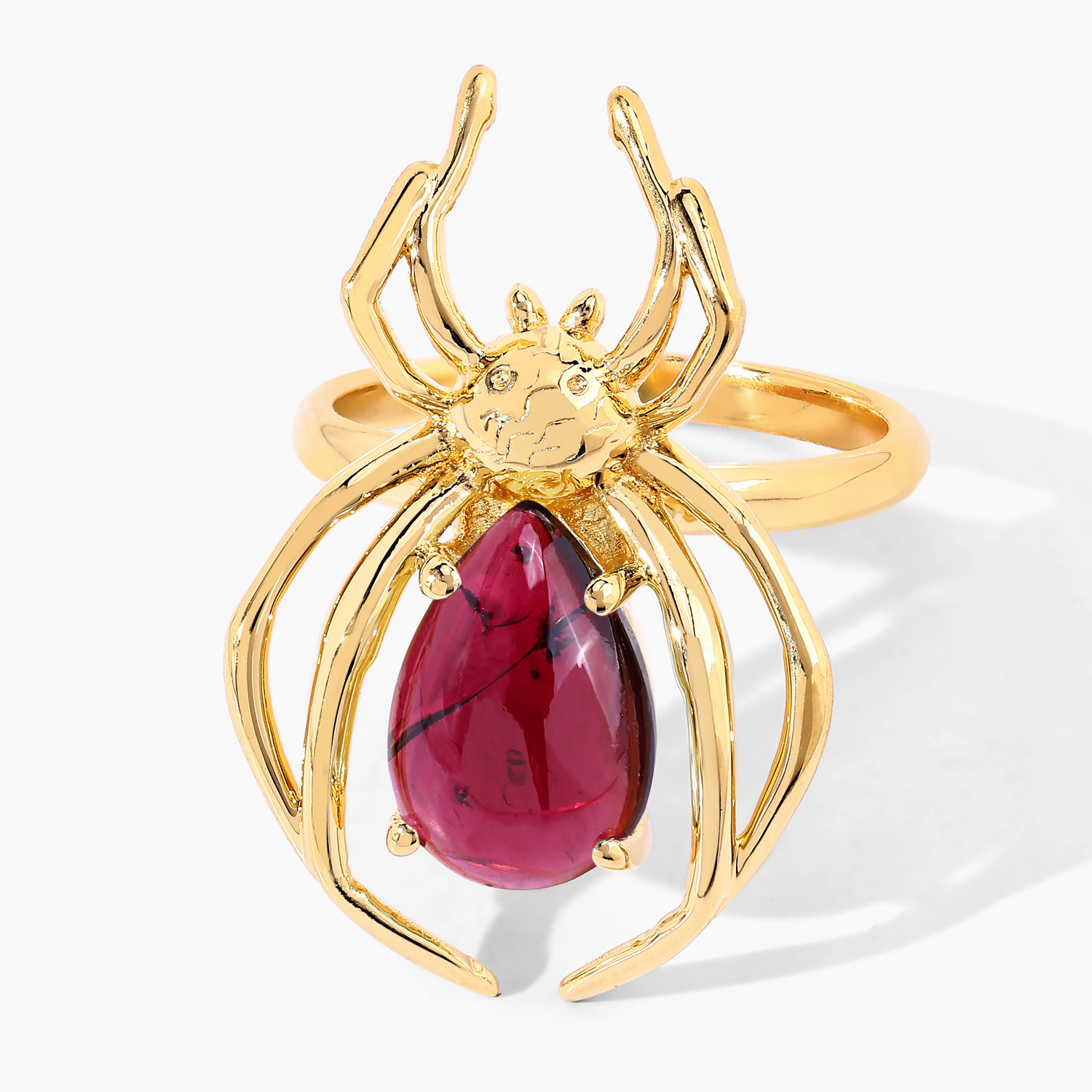 3.00 Carat Genuine Garnet .925 Sterling Silver Ring