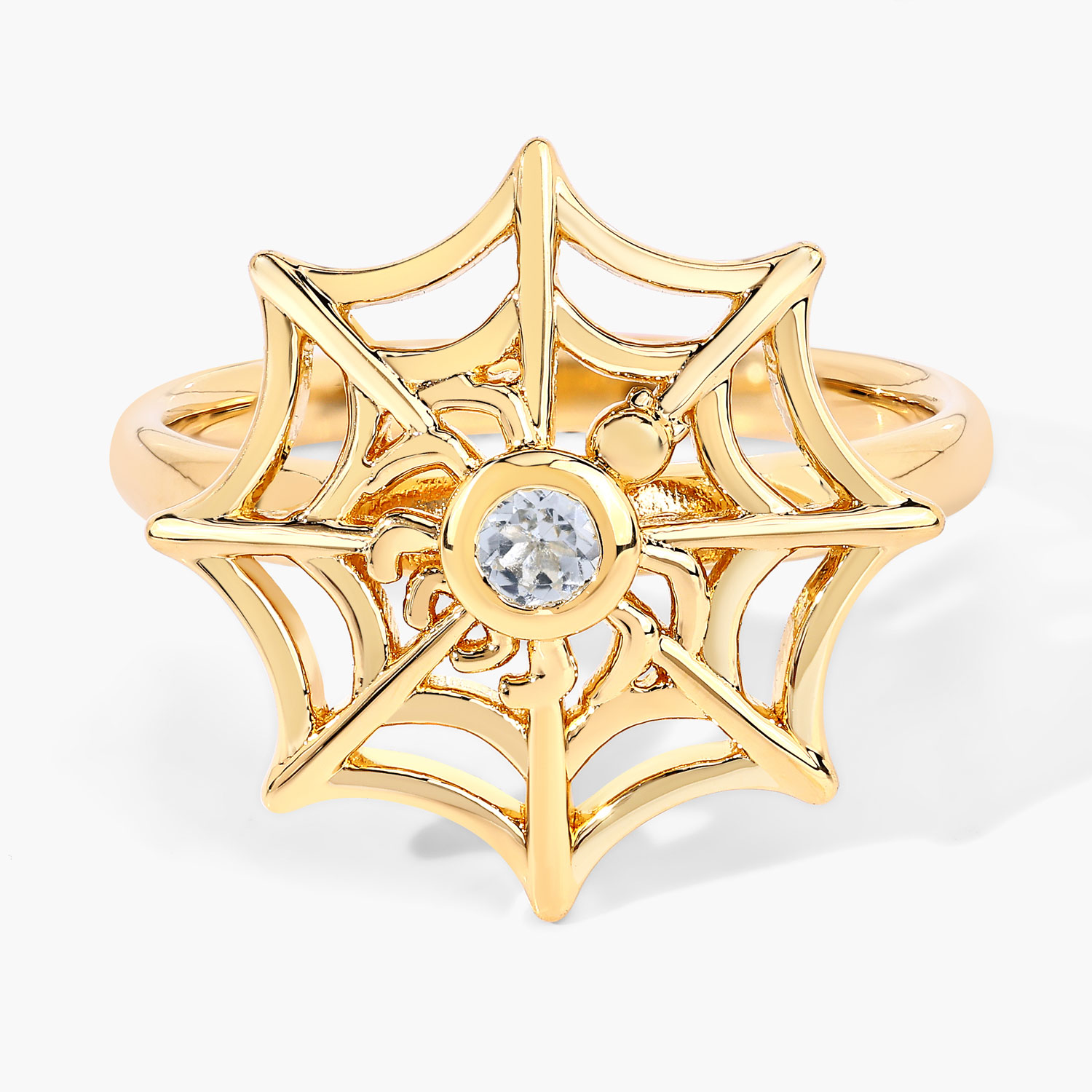 0.12 Carat Genuine Blue Topaz .925 Sterling Silver Ring