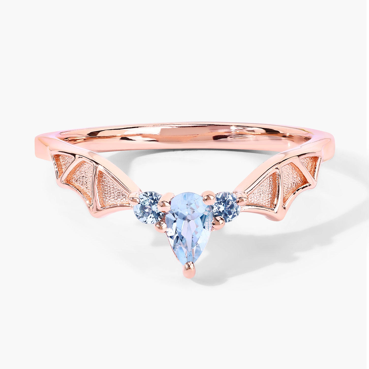 0.32 Carat Genuine Blue Topaz .925 Sterling Silver Ring