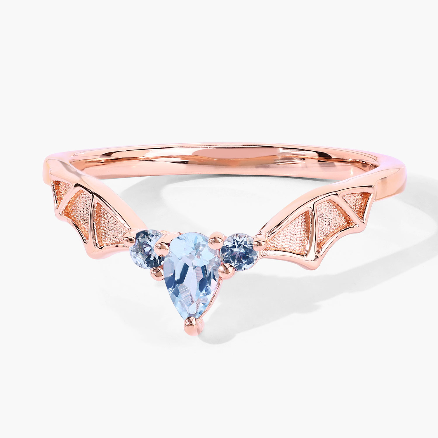 0.32 Carat Genuine Blue Topaz .925 Sterling Silver Ring