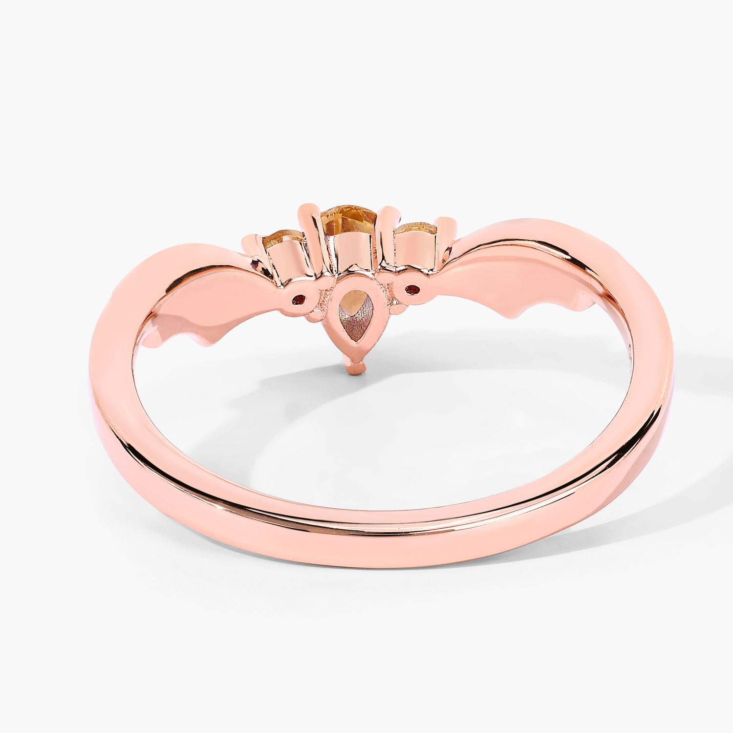 0.28 Carat Genuine Citrine .925 Sterling Silver Ring