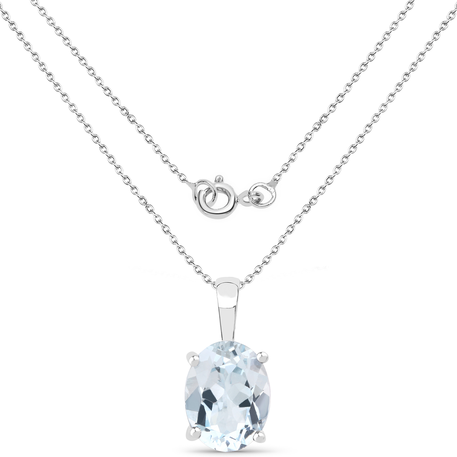 4.50 Carat Genuine Blue Topaz .925 Sterling Silver Jewelry Set