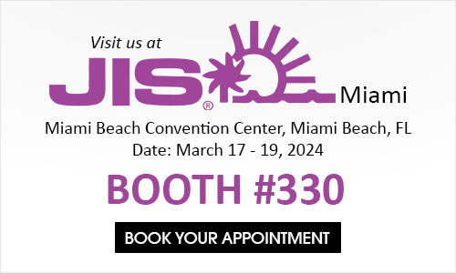Book your appointment at JIS Miami Jewelry Show -  Mar 17 - 19, 2024