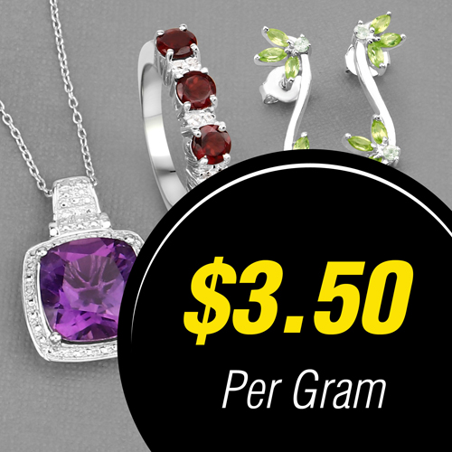 Multi Gemstone-$3.50 Per Gram - 200 Grams ($700.00)