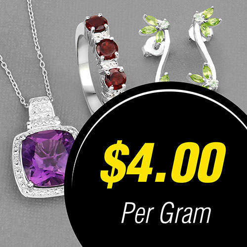 Multi Gemstone-$4.00 Per Gram - 2000 Grams/2 Kilo ($8,000.00)