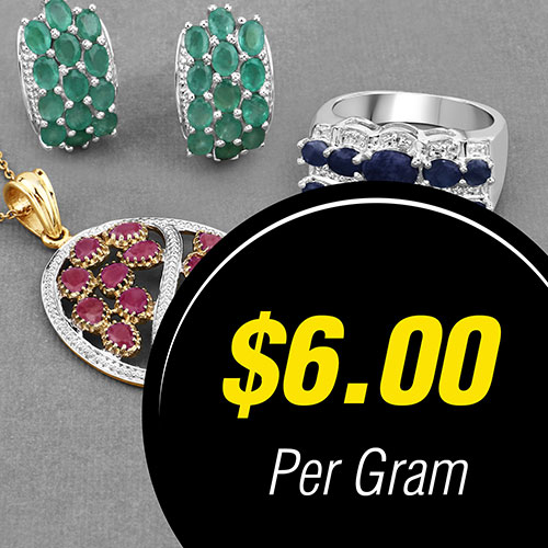 Multi Gemstone-$6.00 Per Gram - 2000 Grams/2 Kilo ($12,000.00)