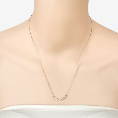 0.30 Carat Genuine Blue Topaz .925 Sterling Silver Necklace