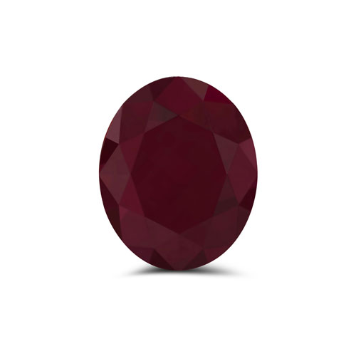 Ruby-Ruby Oval 9x7mm