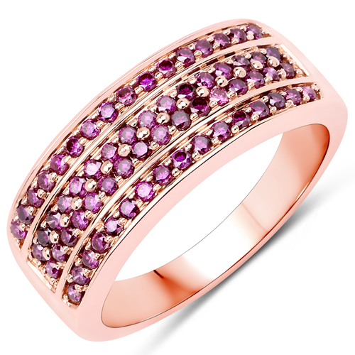 Diamond-0.51 Carat Genuine Pink Diamond 14K Rose Gold Ring