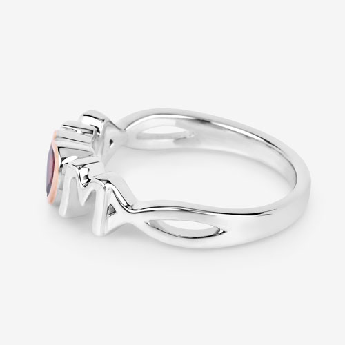 0.50 Carat Genuine Garnet .925 Sterling Silver Ring
