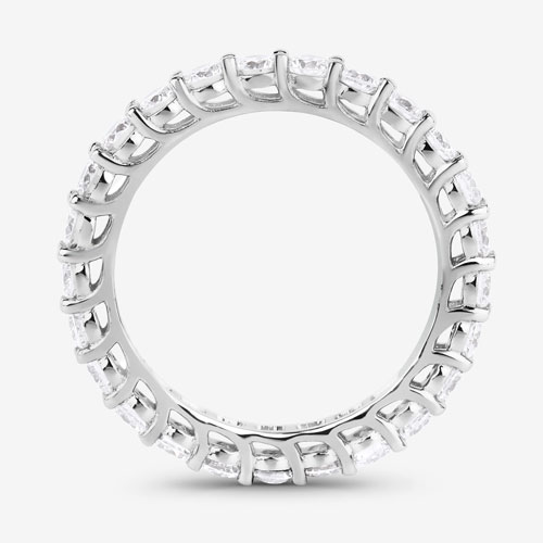 1.50 Carat Lab Grown Diamond 14K White Gold Ring