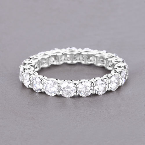 3.00 Carat Lab Grown Diamond 14K White Gold Ring