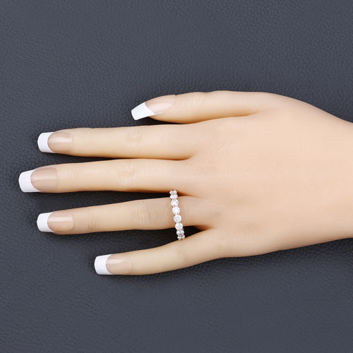 3.00 Carat Lab Grown Diamond 14K Yellow Gold Ring
