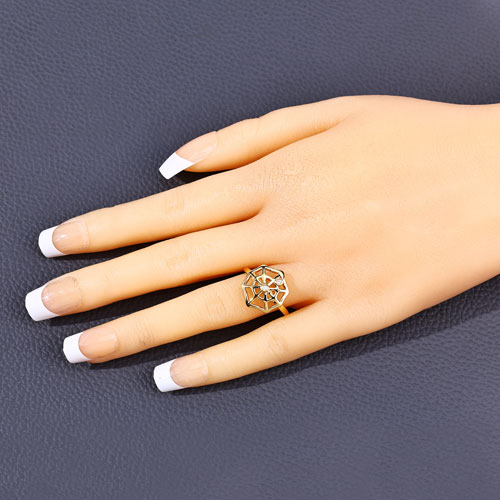 0.06 Carat Genuine Blue Topaz .925 Sterling Silver Ring