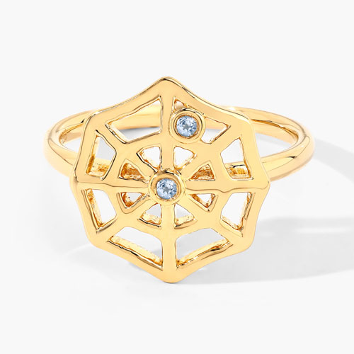0.06 Carat Genuine Blue Topaz .925 Sterling Silver Ring