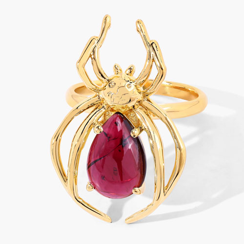 3.00 Carat Genuine Garnet .925 Sterling Silver Ring